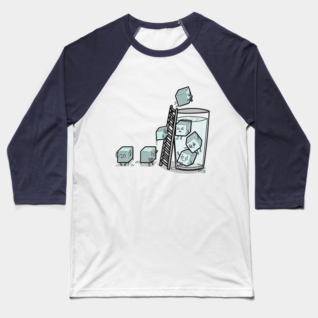 relax & cool Baseball T-Shirt by Freecheese